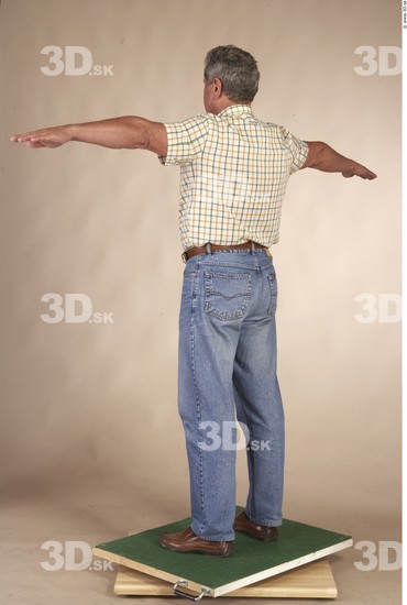 Whole Body Man T poses Casual Average Studio photo references