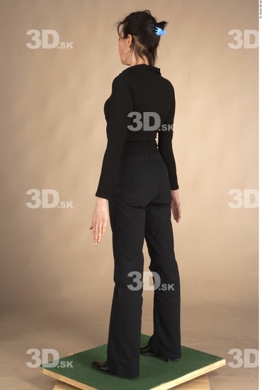 Whole Body Woman Casual Slim Studio photo references