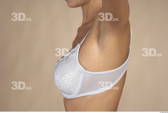 Chest Whole Body Woman Underwear Slim Studio photo references