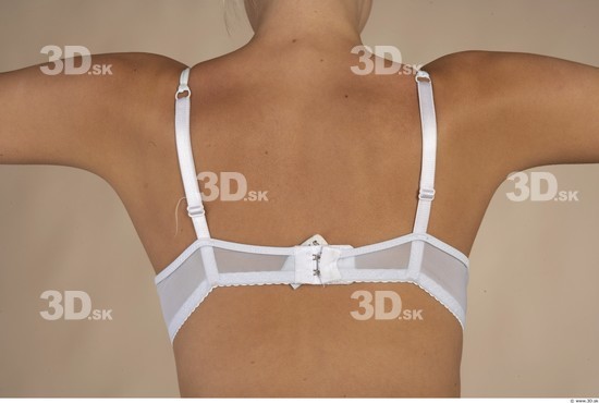 Whole Body Back Woman Underwear Slim Studio photo references