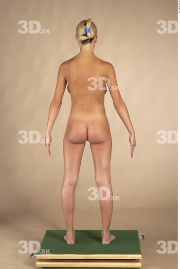 Whole Body Woman Nude Slim Studio photo references