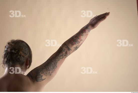 Arm Man Animation references White Tattoo Nude Average