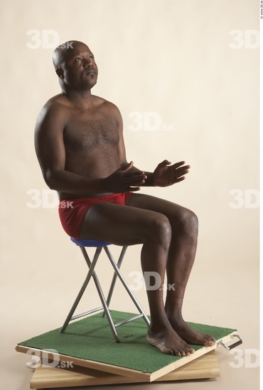 Whole Body Phonemes Man Artistic poses Underwear Average Studio photo references