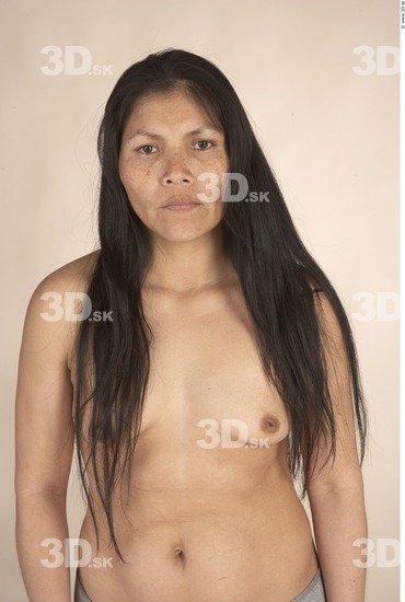 Whole Body Head Woman T poses Underwear Shoes Average Studio photo references