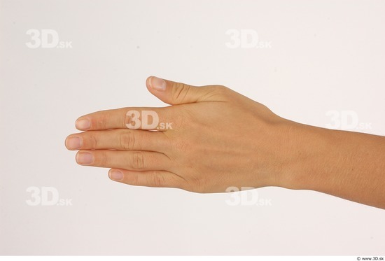 Hand Whole Body Woman Slim Studio photo references