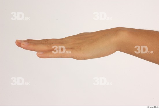 Hand Whole Body Woman Slim Studio photo references