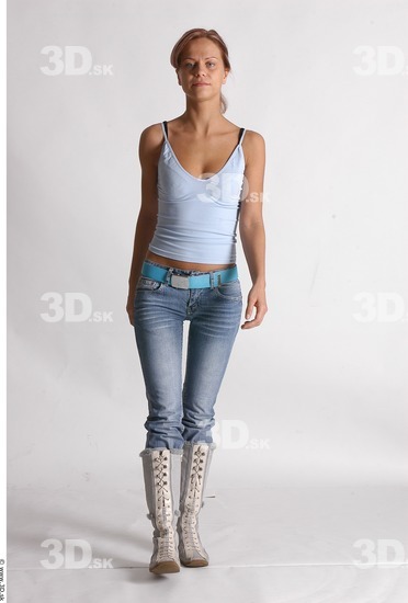 Whole Body Woman Animation references White Casual Slim