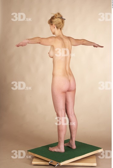 Whole Body Woman T poses Nude Slim Studio photo references