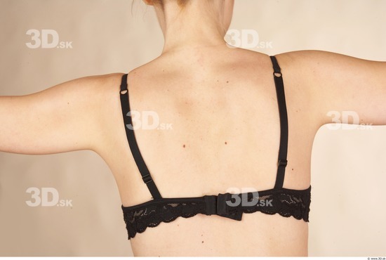 Whole Body Back Woman Underwear Slim Studio photo references