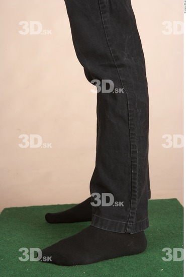 Calf Whole Body Man Casual Slim Studio photo references