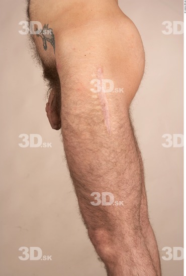 Thigh Whole Body Man Tattoo Nude Slim Studio photo references