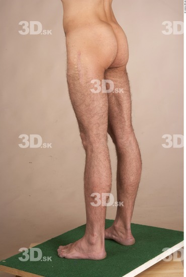 Leg Whole Body Man Nude Slim Studio photo references