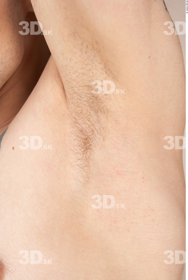 Whole Body Underarm Man Nude Slim Studio photo references