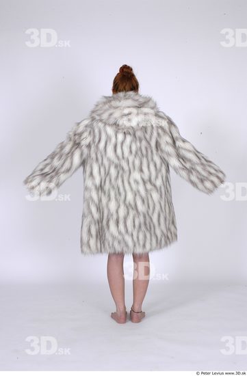 Whole Body Woman Casual Coat Average Studio photo references