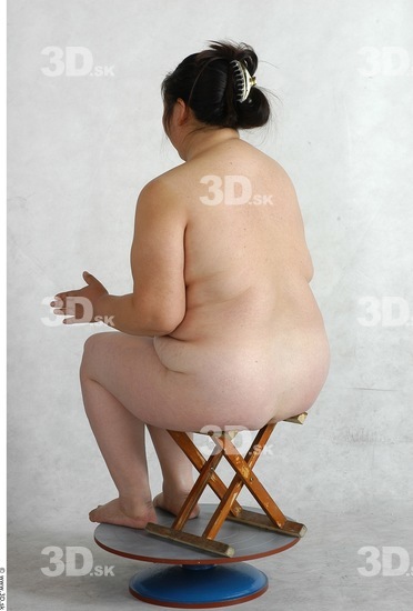 Whole Body Phonemes Woman Artistic poses Asian Nude Overweight Studio photo references