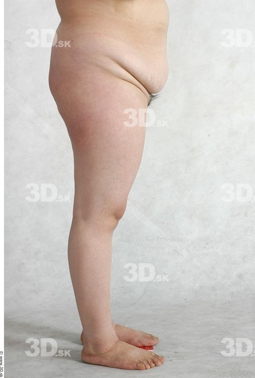 Leg Whole Body Phonemes Woman Animation references Asian Nude Overweight Studio photo references