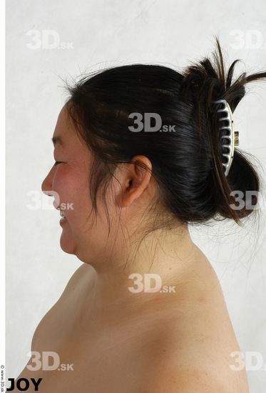 Face Whole Body Phonemes Emotions Woman Asian Nude Overweight Studio photo references