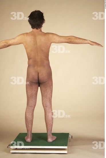 Whole Body Man T poses Nude Muscular Average Studio photo references