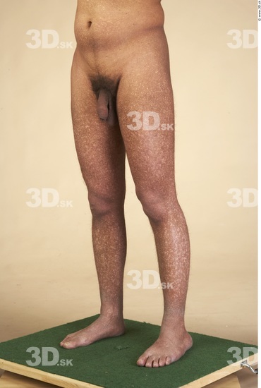 Leg Whole Body Man Nude Muscular Average Studio photo references