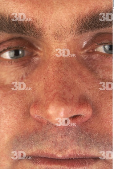 Nose Whole Body Man Muscular Average Studio photo references