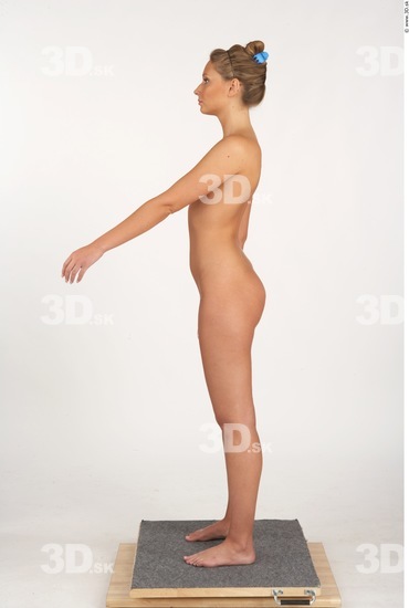 Whole Body Woman White Nude Slim