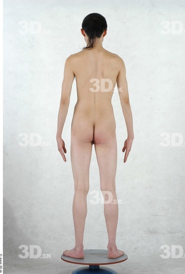 Whole Body Man Asian Nude Slim Studio photo references