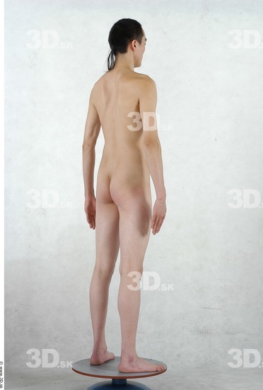 Whole Body Man Asian Nude Slim Studio photo references