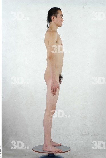 Whole Body Man Asian Nude Slim Studio photo references