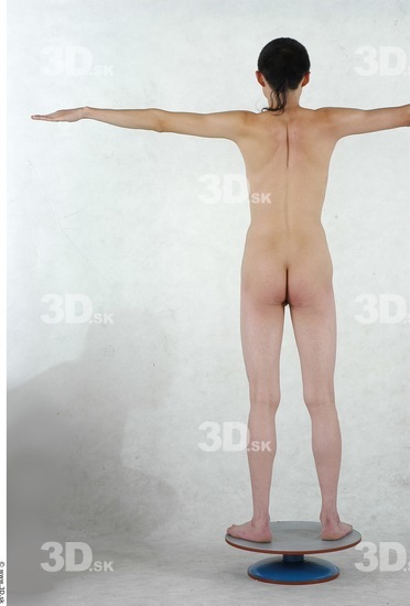 Whole Body Man T poses Asian Nude Slim Studio photo references