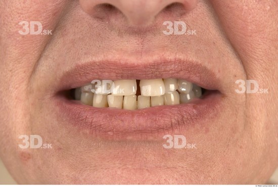 Whole Body Teeth Woman Chubby Studio photo references