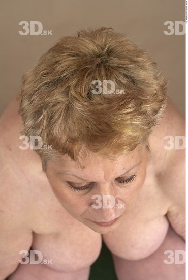 Whole Body Head Woman Chubby Studio photo references