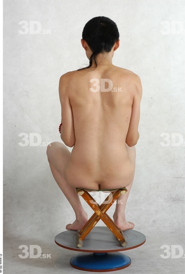 Whole Body Phonemes Man Artistic poses Asian Nude Slim Studio photo references