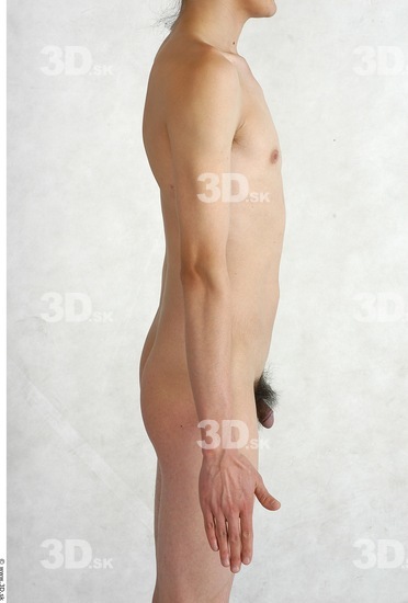 Arm Whole Body Phonemes Man Animation references Asian Nude Slim Studio photo references