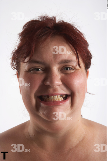 Face Whole Body Phonemes Woman Slim Overweight Studio photo references