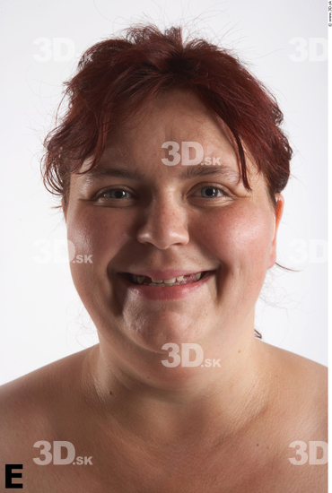 Face Whole Body Phonemes Woman Slim Overweight Studio photo references