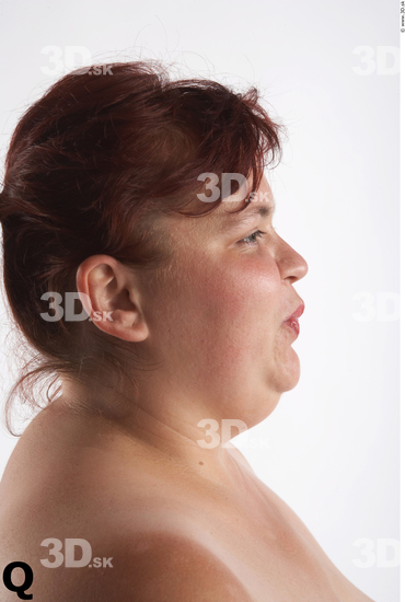 Face Whole Body Phonemes Woman Slim Overweight Studio photo references