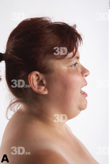 Face Whole Body Phonemes Woman Slim Overweight Studio photo references