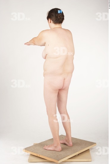 Whole Body Woman Nude Chubby Studio photo references