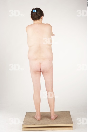 Whole Body Woman Nude Chubby Studio photo references