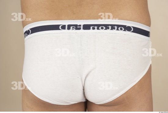 Bottom Man White Underwear Slim