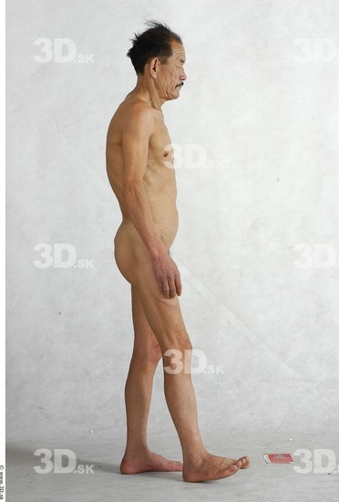 Whole Body Phonemes Man Animation references Asian Nude Underweight Studio photo references