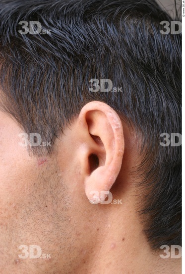 Ear Man White Casual Athletic
