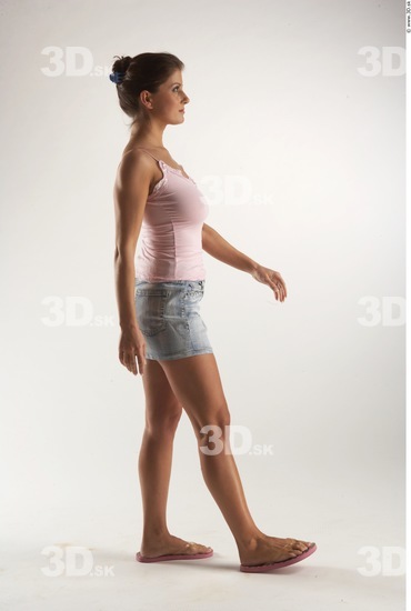 Whole Body Woman Animation references White Casual Slim