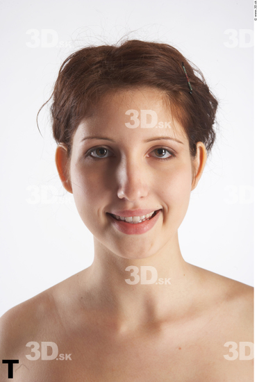 Face Whole Body Phonemes Woman Slim Studio photo references