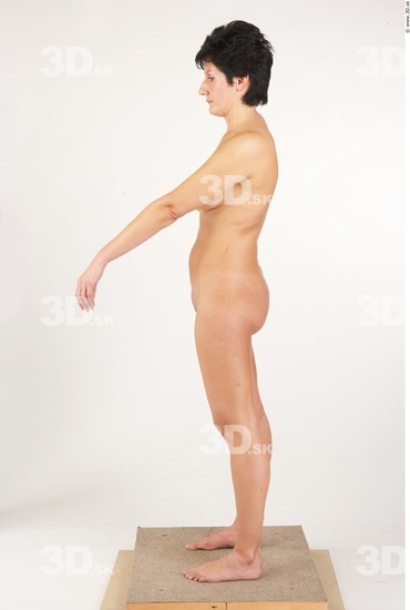 Whole Body Woman Nude Underwear Shoes Average Studio photo references