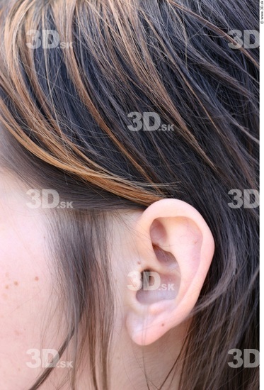 Ear Whole Body Woman Casual Jewel Slim Street photo references