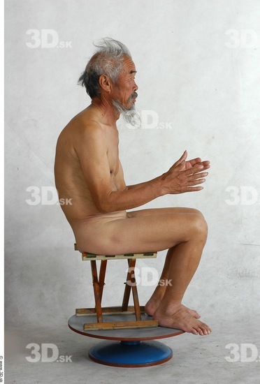 Whole Body Phonemes Man Artistic poses Asian Nude Average Studio photo references