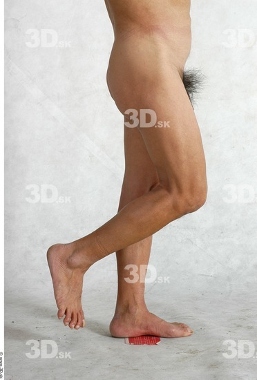 Leg Whole Body Phonemes Man Animation references Asian Nude Average Studio photo references