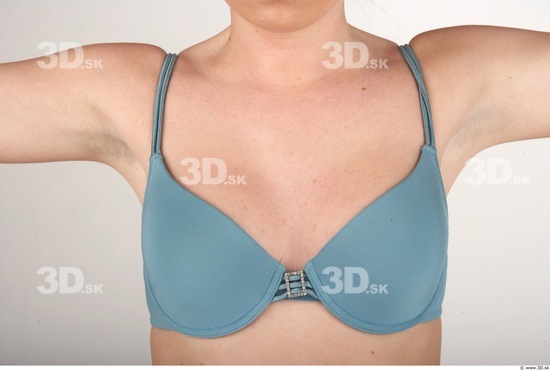 Chest Whole Body Woman Nude Underwear Bra Slim Studio photo references