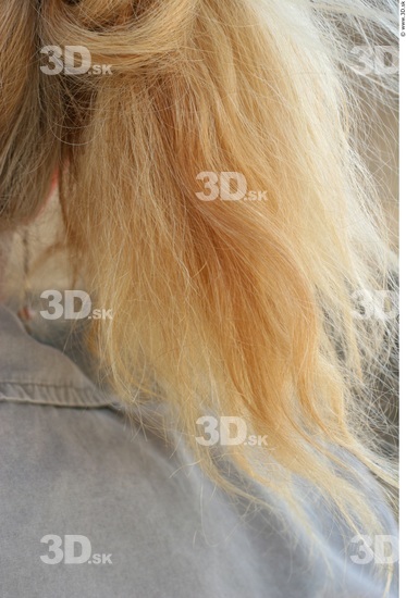 Hair Woman White Casual Average
